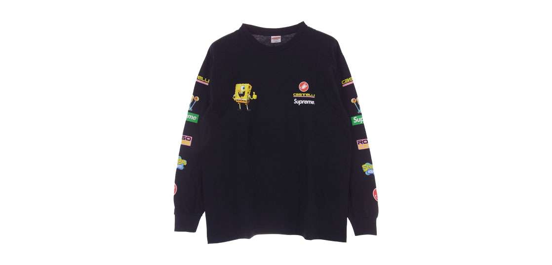 シュプリーム × SpongeBob 25SS Castelli Racing L/S Tee 買取実績