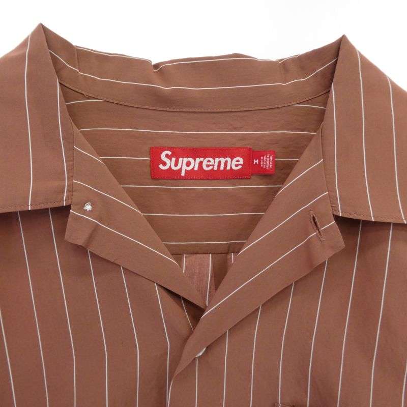 シュプリーム 25SS Stripe Pajama Shirt ストライプ パジャマ 半袖 シャツ 買取実績 画像