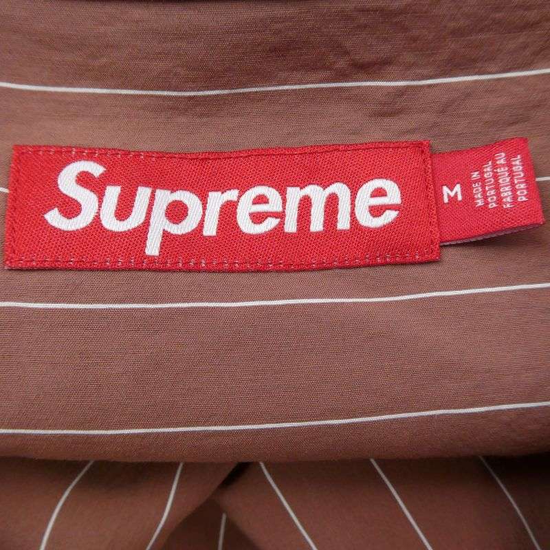 シュプリーム 25SS Stripe Pajama Shirt ストライプ パジャマ 半袖 シャツ 買取実績 画像