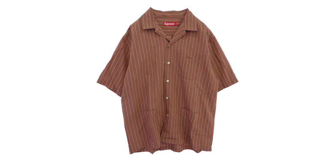 シュプリーム 25SS Stripe Pajama Shirt 買取実績