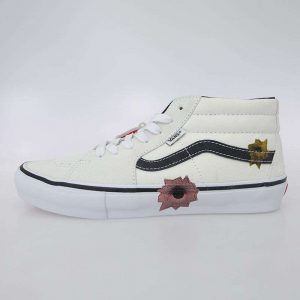 シュプリーム 25SS VN0A5KS1CRM × Nate Lowman Skate Grosso Mid Bullet Hole Natural 買取実績