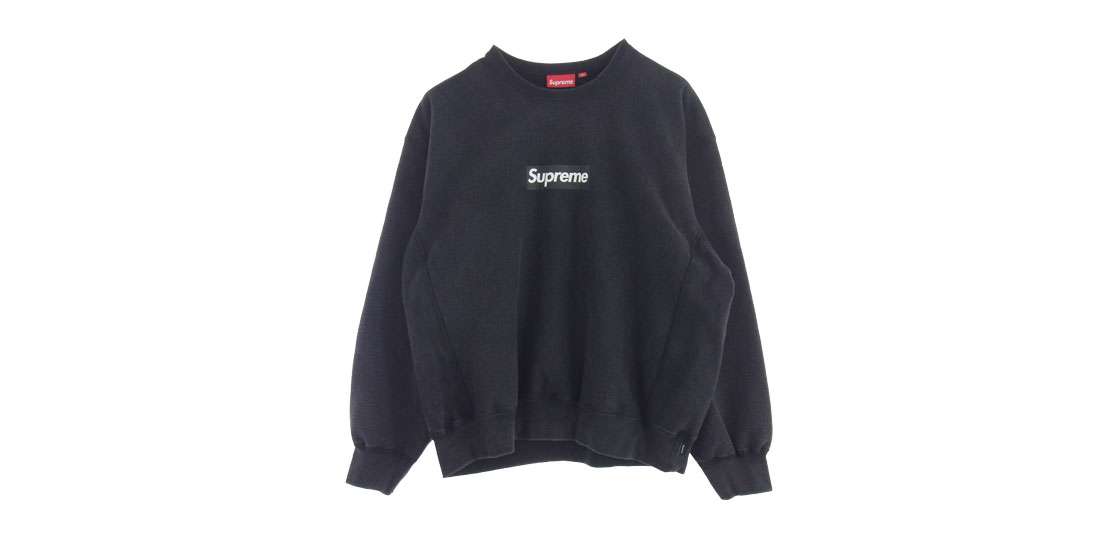 シュプリーム 25SS washed box logo crewneck  買取実績