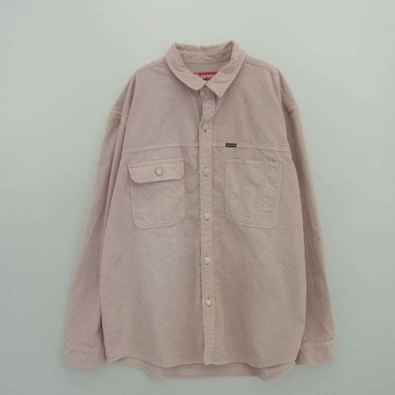 シュプリーム 25SS Washed Corduroy Shirt ウォッシュド コーデュロイ シャツ 買取実績 画像