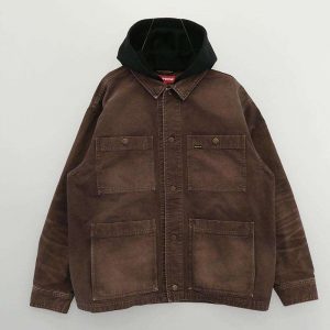 シュプリーム 25SS Worn Hooded Chore Coat 買取実績