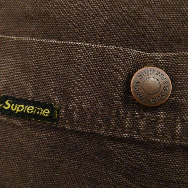 シュプリーム 25SS Worn Hooded Chore Coat ウォーンフーデッド チョアコート 買取実績 画像