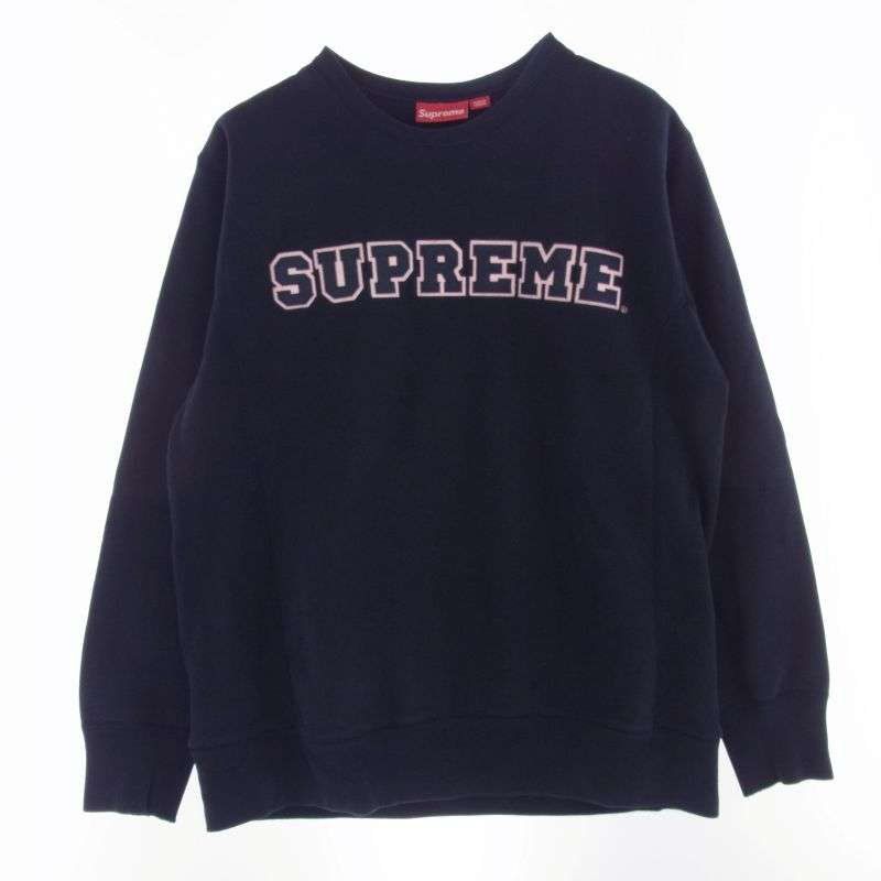 シュプリーム 90s 初期 カナダ製 ロゴ クルーネック スウェット トレーナー 買取実績 画像