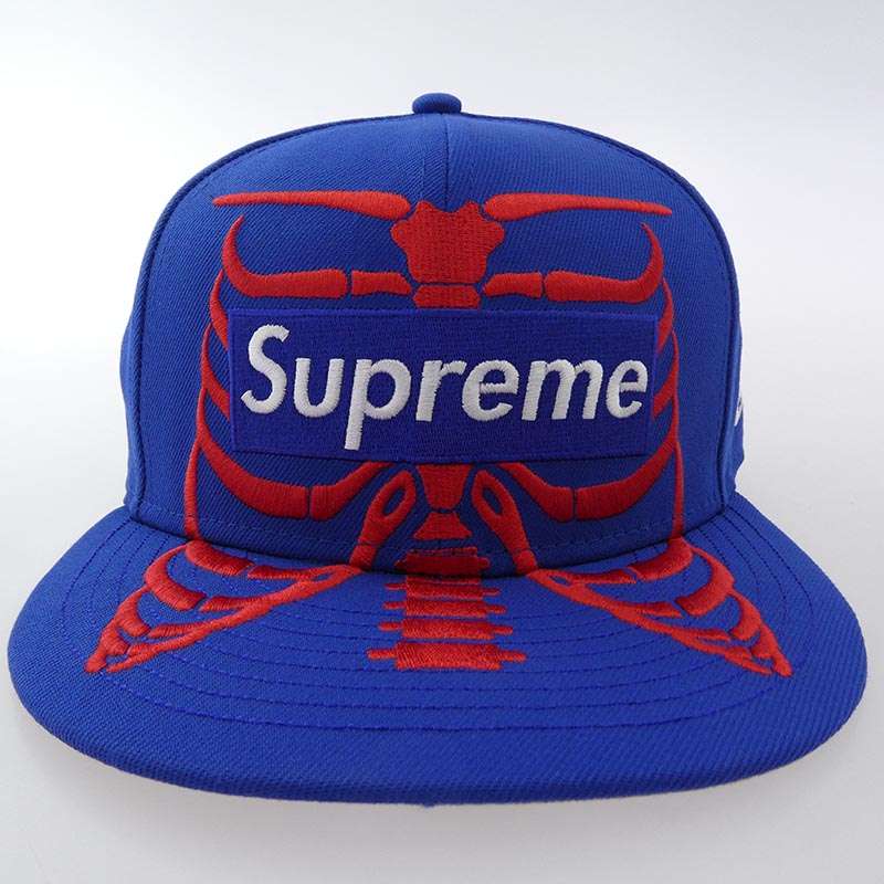 シュプリーム Bones Box Logo New Era Cap ニューエラ ボーンズ ボックス ロゴ ベースボール キャップ 買取実績 画像