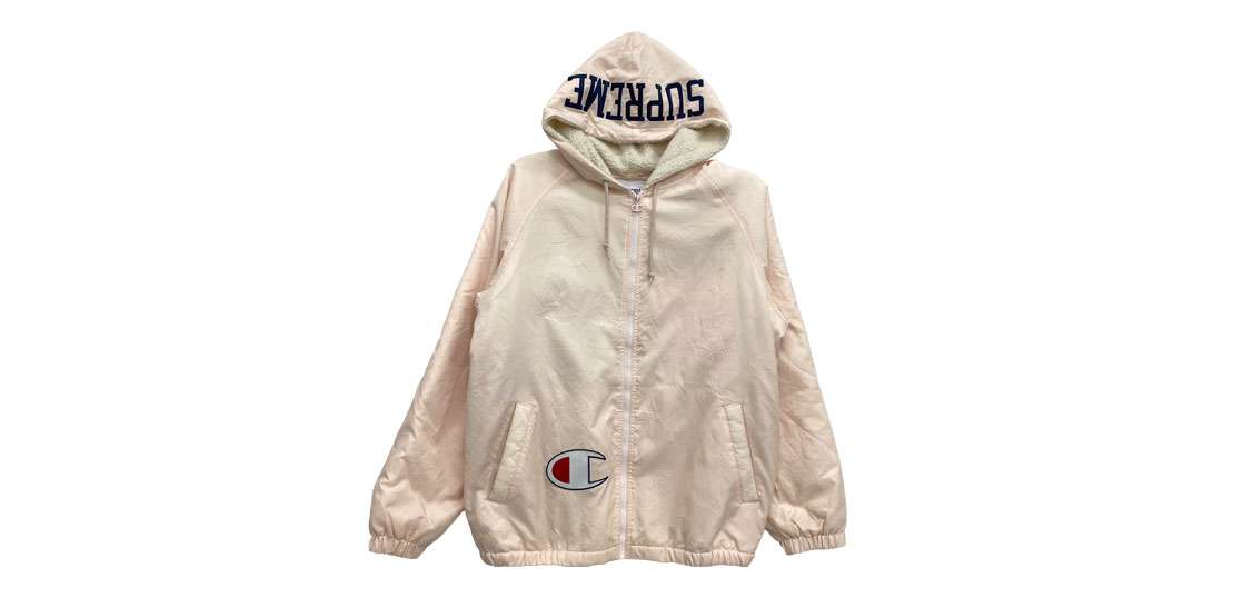 シュプリーム Champion チャンピオン 17AW Sherpa Lined Hooded Jacket 買取実績