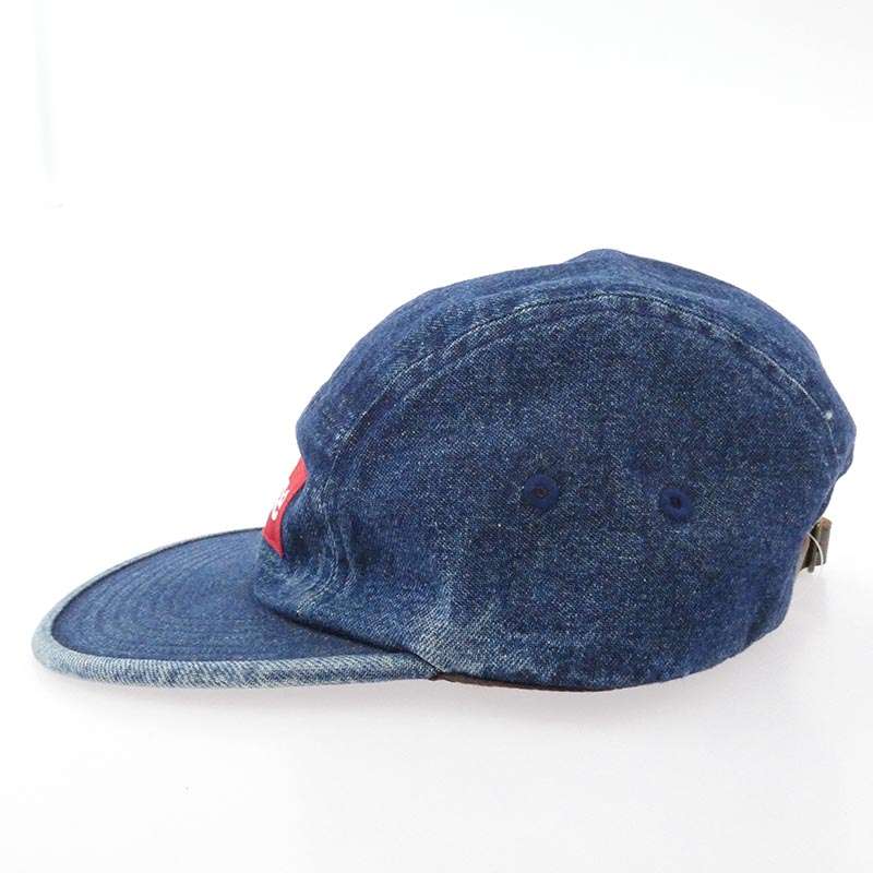シュプリーム Denim Camp Cap インディゴ デニム キャンプキャップ ボックスロゴ 買取実績 画像