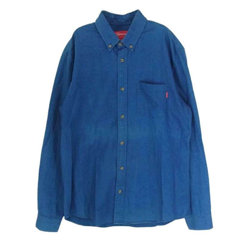 シュプリーム Denim Shirt BD ボタンダウン 長袖 デニムシャツ 買取実績 画像