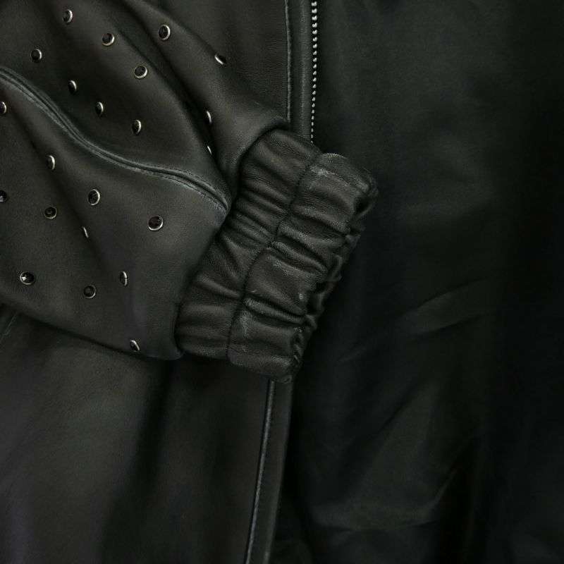 シュプリーム Gem Studded Leather Jacket ジェムスタッズ レザージャケット 買取実績 画像