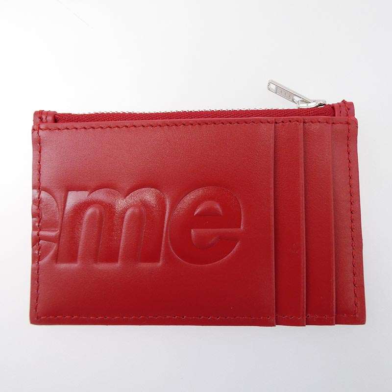 シュプリーム Leather Zip Card Holder レザー ジップ カード ホルダー ケース 買取実績 画像