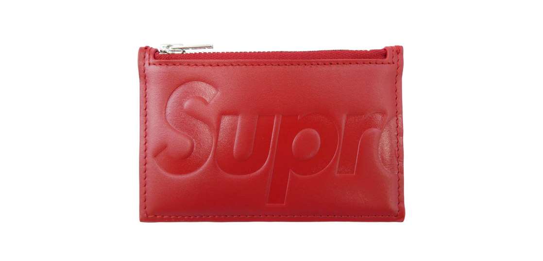 シュプリーム Leather Zip Card Holder 買取実績