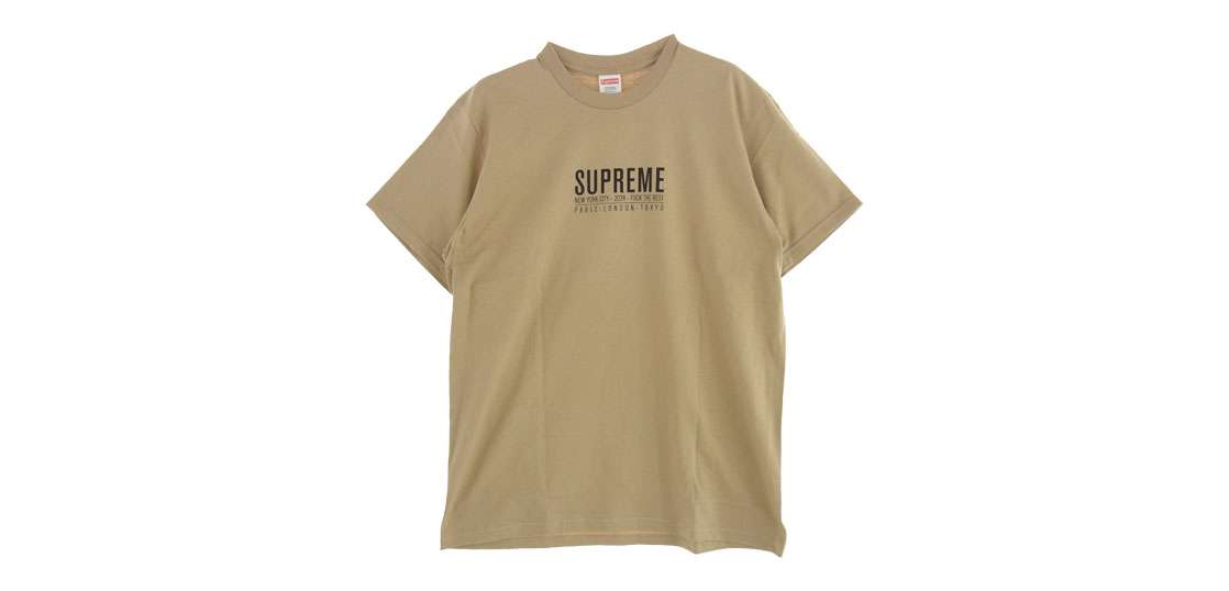 シュプリーム Paris Tee 買取実績