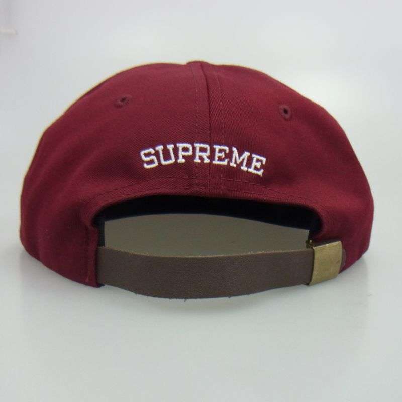 シュプリーム S Logo 6-Panel Cap シックス パネル キャップ 買取実績 画像