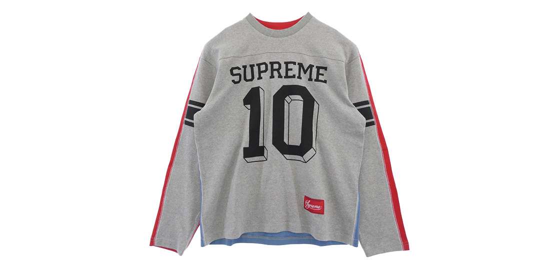 シュプリーム Split L/S Football Top 買取実績