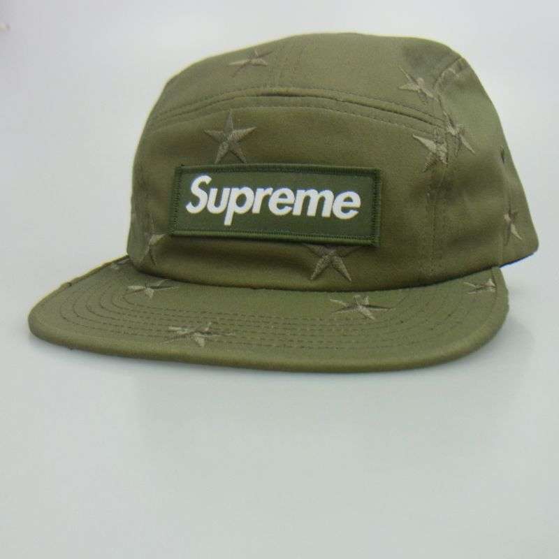 シュプリーム stars camp cap BOX LOGO ボックスロゴ 星柄 スター 刺繍 ジェットキャップ 帽子 買取実績 画像