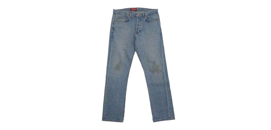 シュプリーム Stone Washed Slim Jean 買取実績