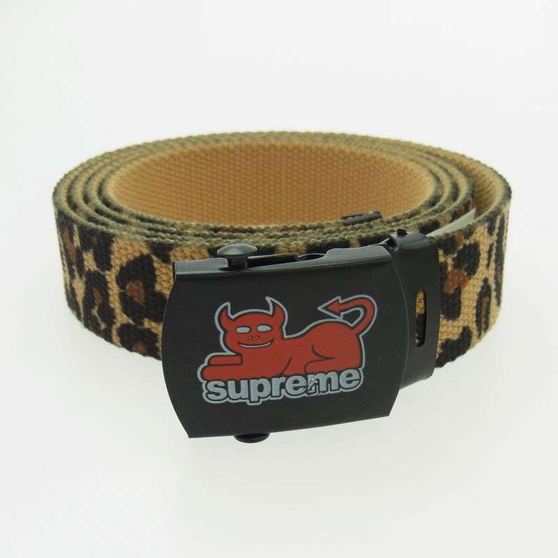 シュプリーム × Toy Machine Webbing Belt トイマシン ウェビングベルト 買取実績 画像