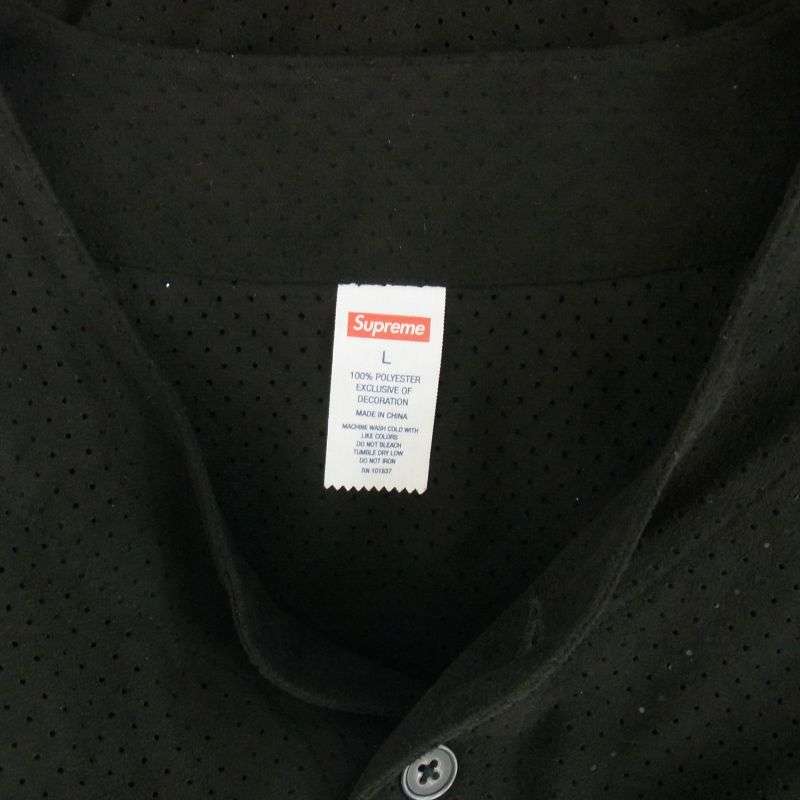シュプリーム Ultrasuede Mesh Baseball Jersey ウルトラスウェード ベースボール 半袖 シャツ 買取実績 画像