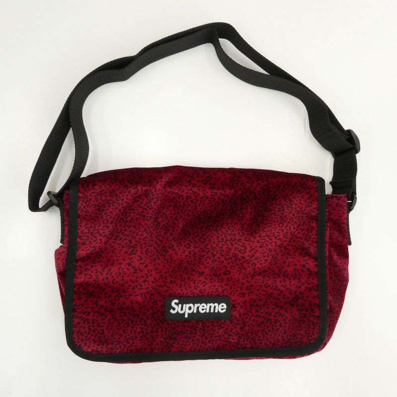 シュプリーム Velvet Small Messenger Bag ベルベット スモール メッセンジャー バッグ 買取実績 画像
