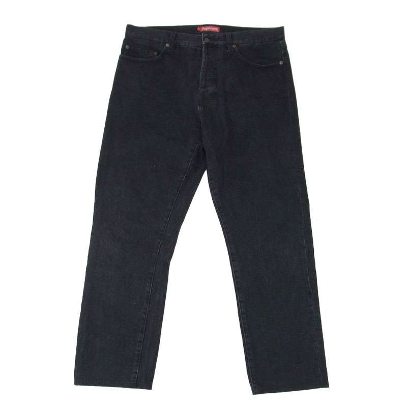 シュプリーム WOOSTER合同会社 ブラック デニム ジーンズ パンツ 買取実績 画像