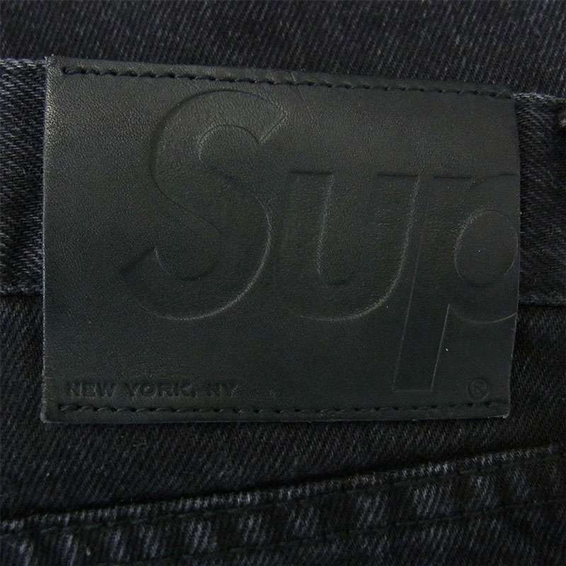 シュプリーム WOOSTER合同会社 ブラック デニム ジーンズ パンツ 買取実績 画像