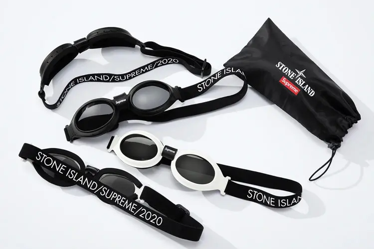 【新品・タグ付き】シュプリーム　ストーンアイランド　コラボ　ゴーグル Supreme / Stone Island Baruffaldi Rek Goggles 