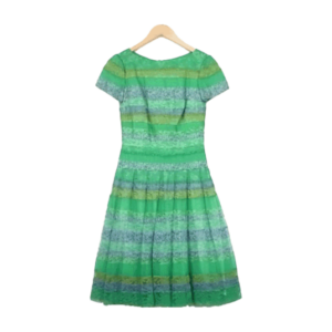 タダシショージ ボーダー レース 半袖 プリント ドレス 買取実績