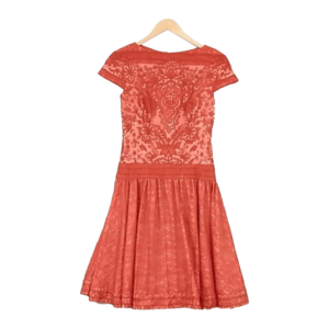 タダシショージ レース 刺繍 ウエスト切替 カクテル ドレス 買取実績