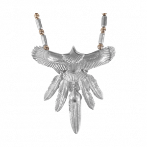 タディアンドキング SV イーグル ホイール フェザー ビーズ カスタム ネックレス 買取実績