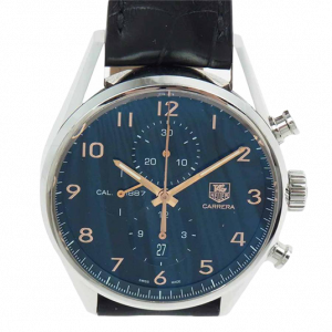 タグホイヤー CAR2014-4 カレラ キャリバー1887 クロノグラフ 自動巻き 黒文字盤 オートマ 時計 買取実績