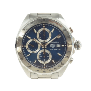 タグホイヤー CAZ2015-0 フォーミュラ1 キャリバー16 SS クロノグラフ 青文字盤 オートマチック 腕時計 買取実績