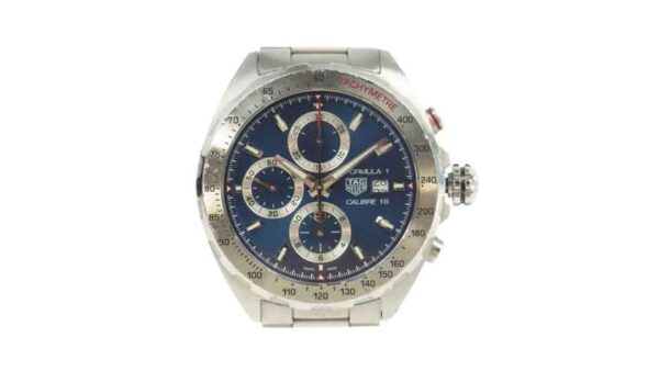 タグホイヤー CAZ2015-0 フォーミュラ1 キャリバー16 SS クロノグラフ 青文字盤 オートマチック 腕時計 買取実績