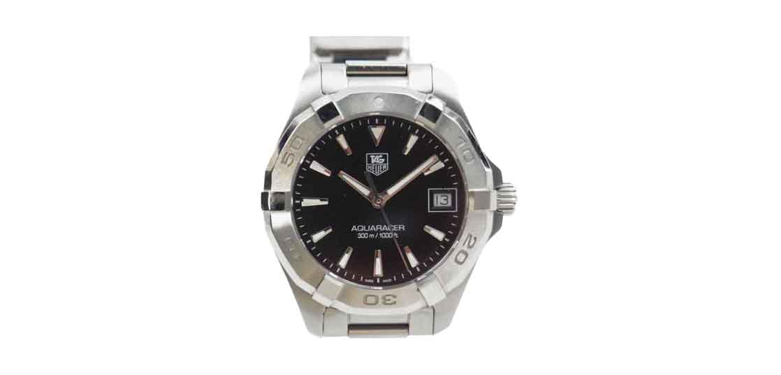 タグホイヤー WAY1310 RHC3610 アクアレーサー SS QZ クォーツ 黒文字盤 ウォッチ シルバー 買取実績
