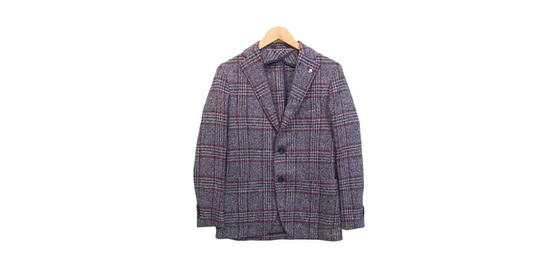 タリアトーレ 1SMC22K モンテカルロ チェック ジャケット 買取実績