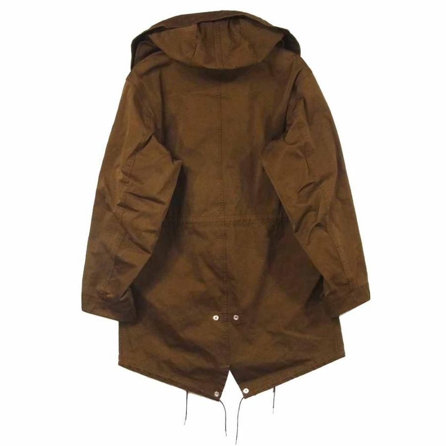 TEN-C TC-J0103 GARMENT DYED KNITTED MICRO-FIBRE PARKA 買取実績 画像