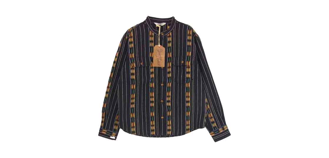 テンダーロイン GTM STAND SHT NAVY ガテマラ スタンドカラー ネイビー系 S 買取実績