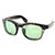 テンダーロイン × 白山眼鏡 COOL 'N' GANG メガネ フレーム クリップオン サングラス BLACK/CLEAR/GREEN 画像