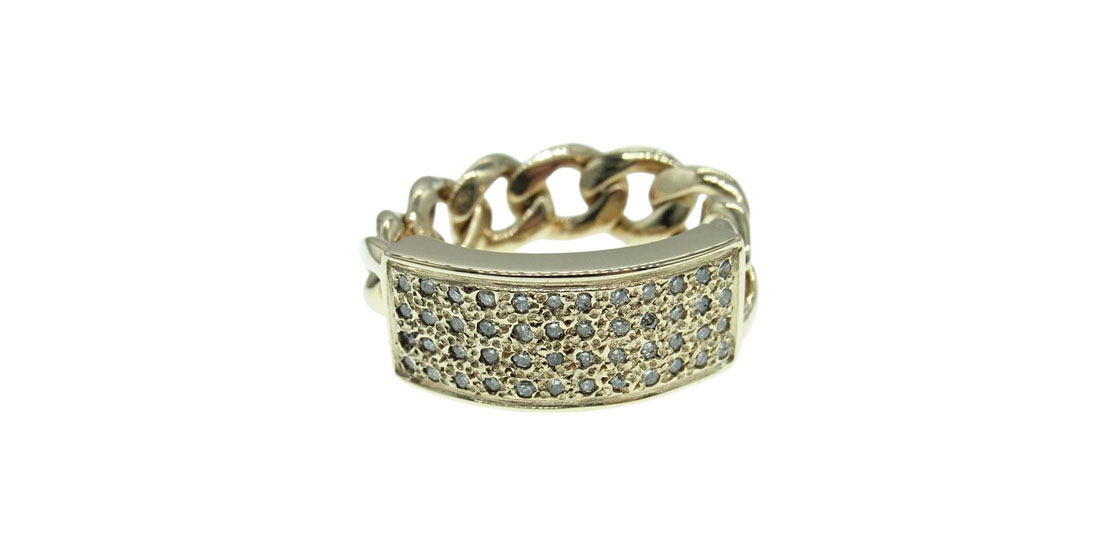 テンダーロイン T-I.D RING GOLD STONE 8K ダイヤモンド リング 買取実績