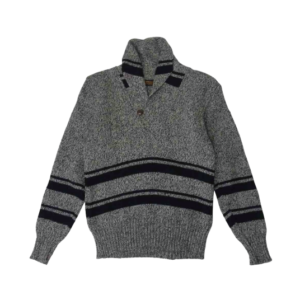 テンダーロイン T-SHAKER 2 ショールカラー ニット ブラック系 買取実績