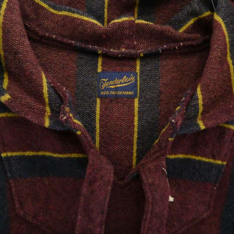 テンダーロイン 12AW T-BAJA PARKA ストライプ ブランケット メキシカン プルオーバーパーカー 買取実績 画像