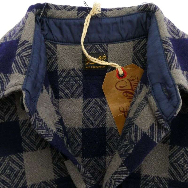 テンダーロイン 13AW T-BUFFALO CPO JKT バッファロー チェック柄 ウール 長袖 シャツ ジャケット 買取実績 画像