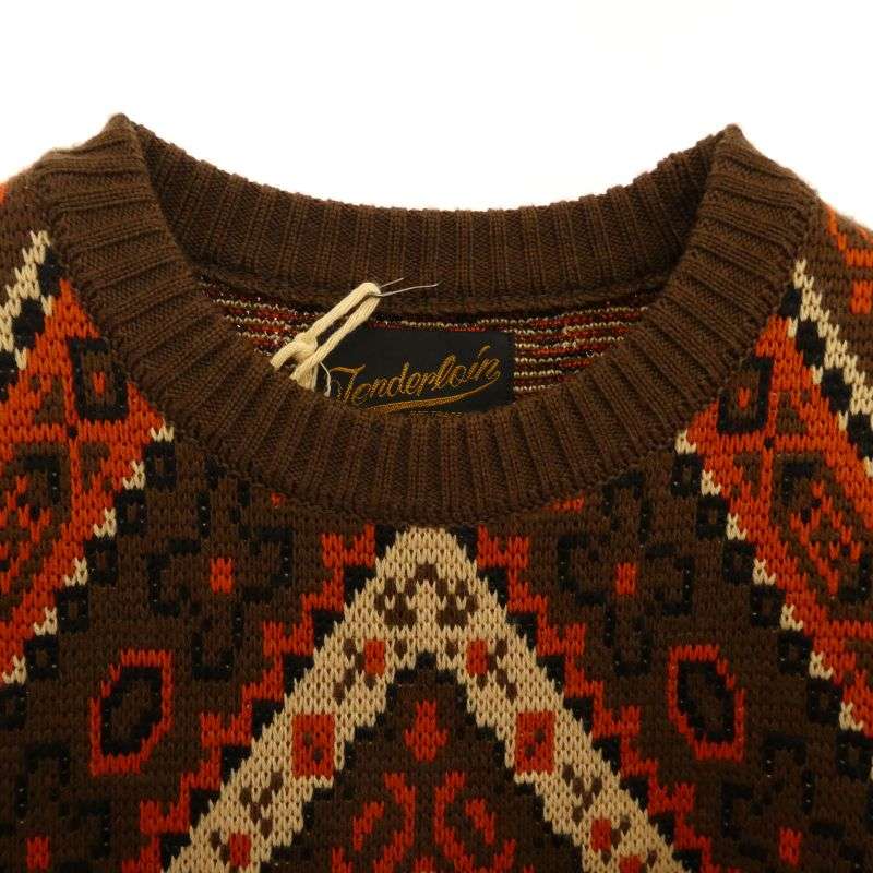テンダーロイン 13SS T-SWEATER G 総柄 ニット セーター 買取実績 画像