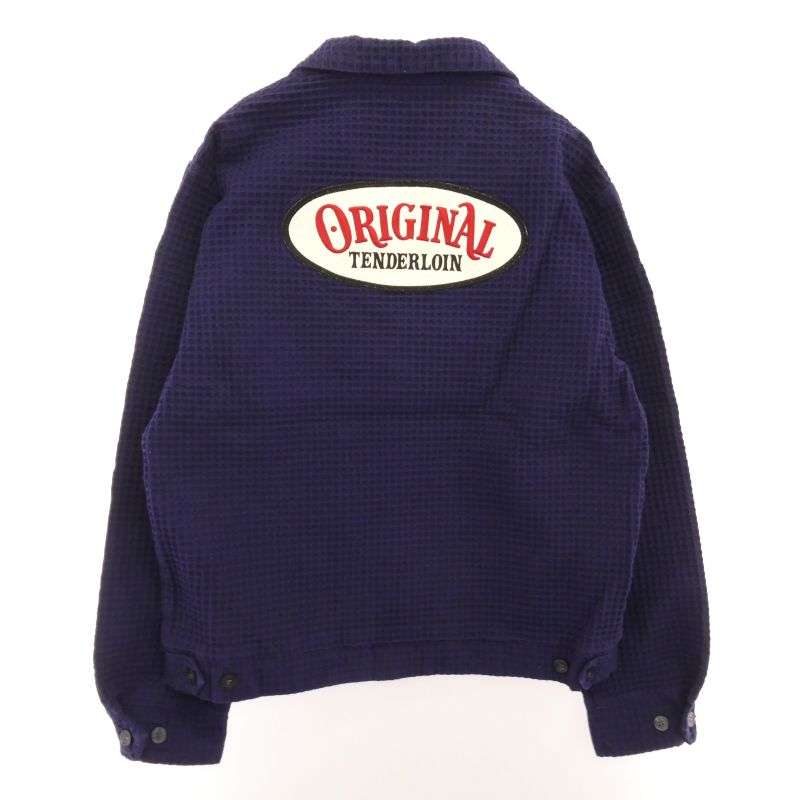 テンダーロイン 13SS T-WAFFLE JKT フラッグ刺繍 バック ロゴワッペン ワッフル ジャケット 買取実績 画像