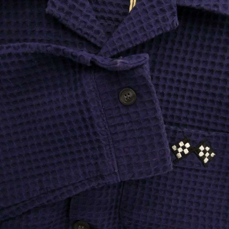 テンダーロイン 13SS T-WAFFLE JKT フラッグ刺繍 バック ロゴワッペン ワッフル ジャケット 買取実績 画像