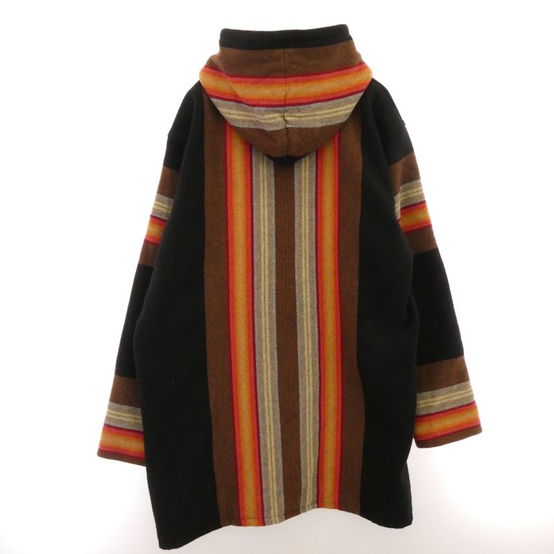 テンダーロイン 14SS T-BOHO COAT ネイティブラグ ストライプ柄 カシミヤ混 ウールコート 買取実績 画像