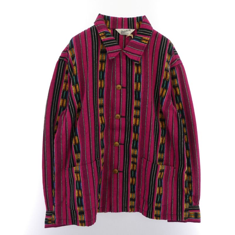 テンダーロイン 14SS T-GTM JKT グアテマラ柄 オープンカラー シャツジャケット 買取実績 画像