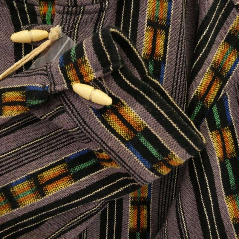 テンダーロイン 15SS T-GTM PARKA グアテマラ柄 トグルボタン パーカー フーディー 買取実績 画像