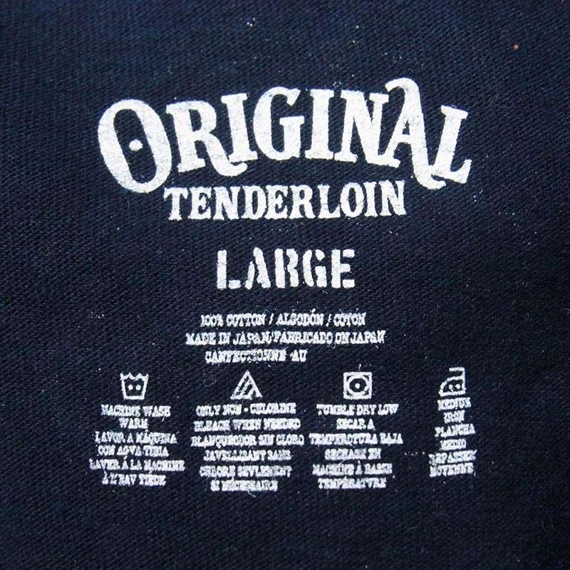 テンダーロイン 22SS 2A 袖プリント ロゴ ロングスリーブ 長袖 Tシャツ 買取実績 画像